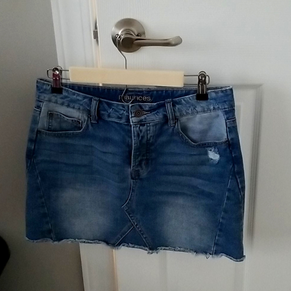Jean skirt